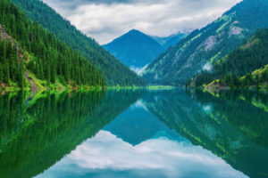 Almaty in summer season 